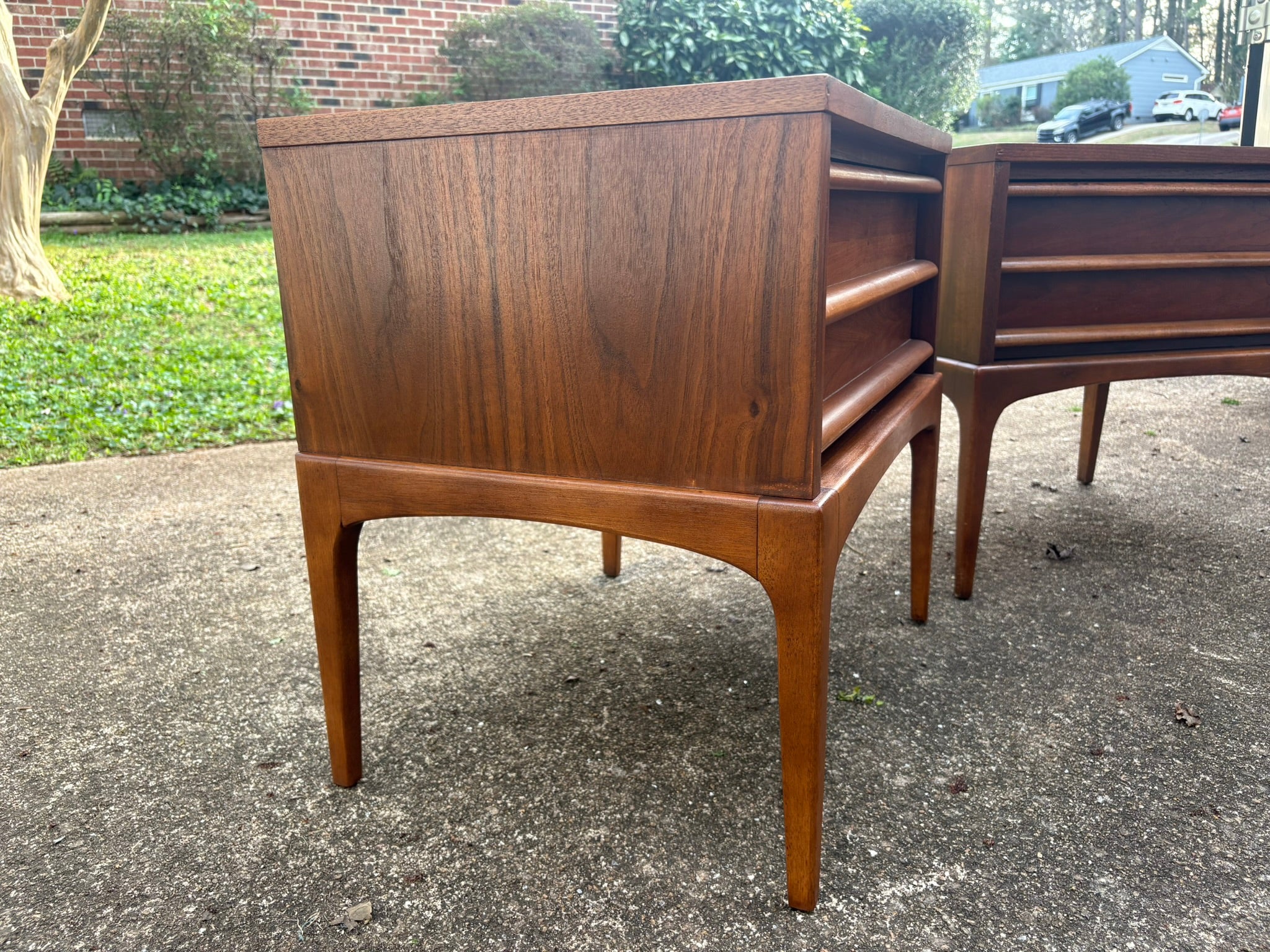 Vintage MCM Nightstands - Lane Rhythm