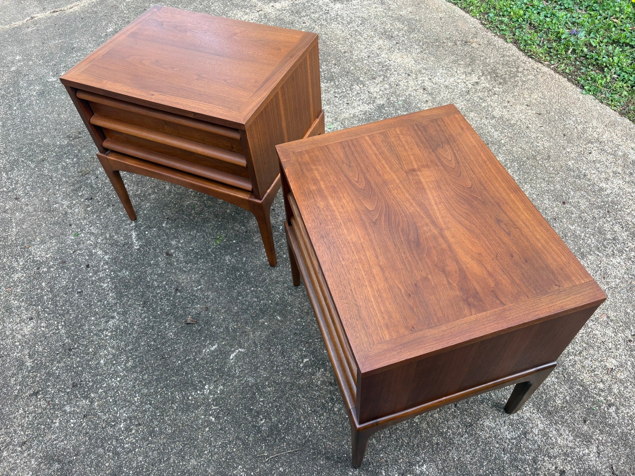 Vintage MCM Nightstands - Lane Rhythm